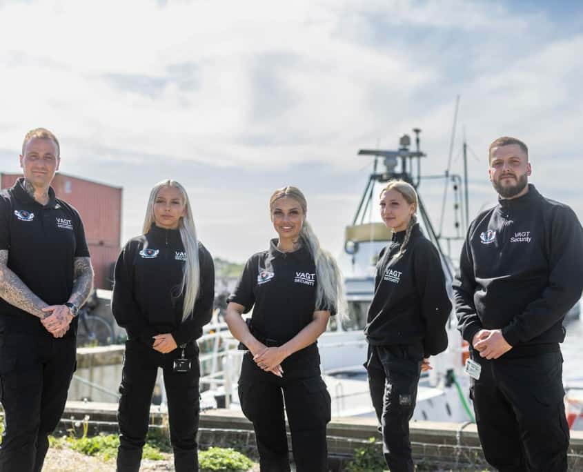 Veluddannede og erfarne vagter fra BS Security